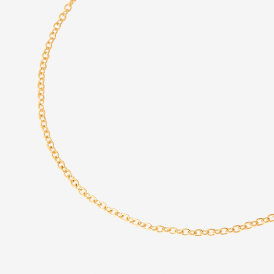 Essentials Necklace In 18k Rose Gold