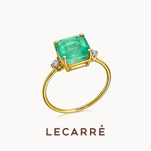  Le Carré 18 carat yellow gold ring