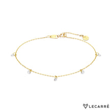  Le Carré 18 carat yellow gold bracelet