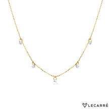  Le Carré 18 karat yellow gold necklace