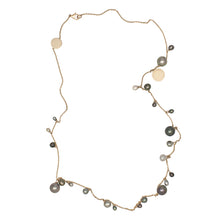  Love Affair Rose Gold & Black Pearl Necklace