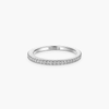 Alliance Joy Bague Diamant Or Blanc