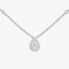 Collier Joy 0,25ct Collier Diamant Or Blanc