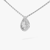 Joy pear-cut necklace