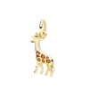 Yellow Gold Giraffe Charm