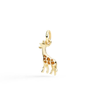 Yellow Gold Giraffe Charm