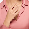Bague Nodo Or Rose & Diamant Blanc