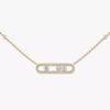 Move Classique pavé necklace, small model