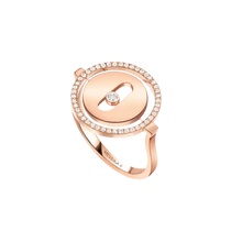  Lucky Move SM Pink Gold Diamond Ring