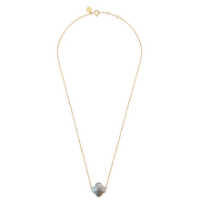  Necklace, Labradorite, Yellow Gold