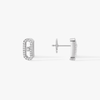 Move Uno pavé stud earrings