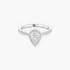 Bague Joy 0,40ct Bague Diamant Or Blanc