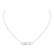  Move Pavé White Gold Diamond Necklace