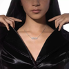 Move Classique pavé necklace, large model