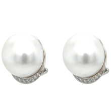  Pearls & Diamonds Clip Earrings