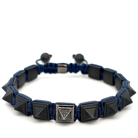 Bracelet Pyramide 10mm