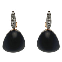  Onyx & Black Diamonds Earrings