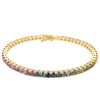 Rainbow Tennis Bracelet