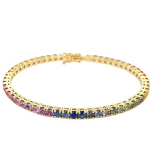  Bracelet Tennis Multicolore