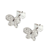 Studs, Diamonds, White Gold