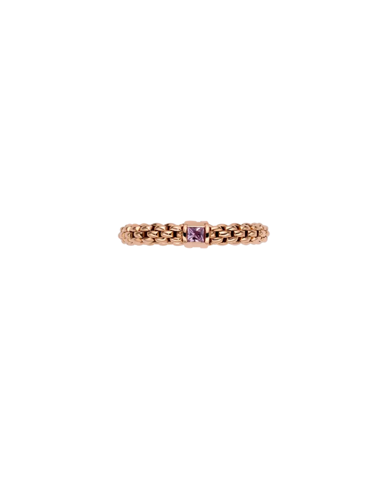 SOULS FLEX'IT RING WITH PINK SAPPHIRE