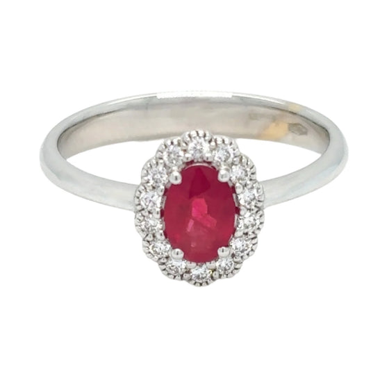 Ruby & Diamonds Ring