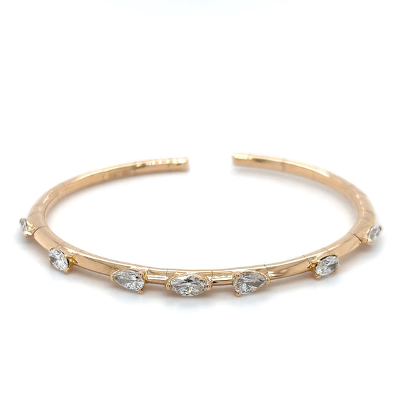 Bracelet Jonc Diamants