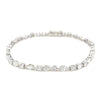 Multi-SIze Diamond Tennis Bracelet