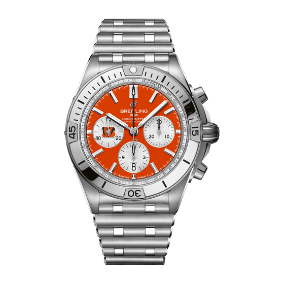 Chronomat B01 42 NFL Cincinnati Bengals Edition