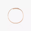 Bracelet Move Noa semi-pavé, petit modèle Bangle bracelet diamant semi pavé en or rose Move Noa