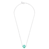Necklace, Amazonite, White Gold