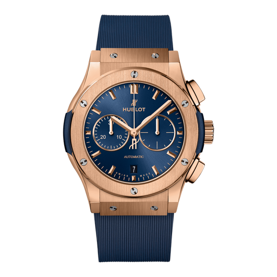 Classic Fusion Chronograph King Gold Blue