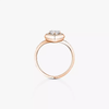 Fiery 0.50ct Pink Gold Diamond Ring