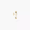 Move Uno single stud earring Move Uno single diamond earring in yellow gold
