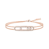 Bracelet pavé Move Classique Bracelet Diamant Or Rose