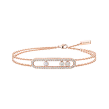  Move Classique Pavé Pink Gold Diamond Bracelet