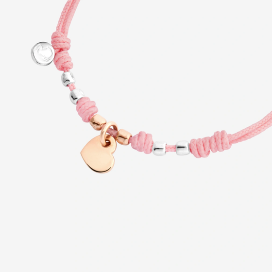 Bracelet Cordon Mini Cœur