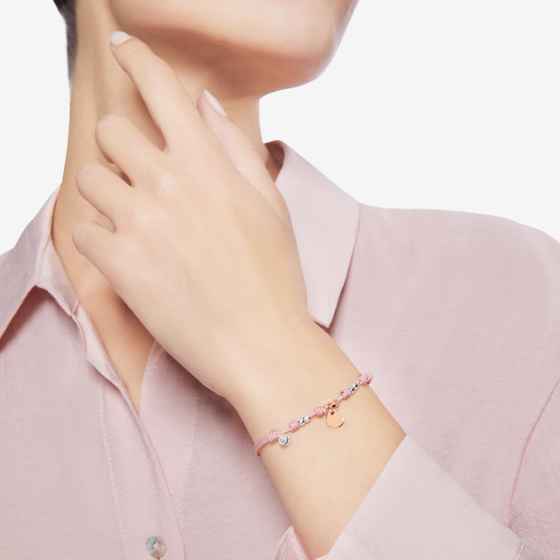 Bracelet Cordon Mini Cœur