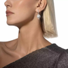 Lucky Move pendant earrings White Gold Diamond Earrings