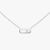Move Uno necklace White Gold Diamond Necklace