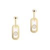Boucles d'oreilles pendantes So Move XL Boucles d'oreilles Diamant Or Jaune
