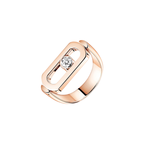 Bague Imperial Move Bague Diamant Or Rose