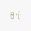 Move Uno pavé stud earrings