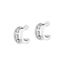  Mini créoles Move Romane Boucles d'oreilles Diamant Or Blanc