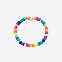  Rainbow Rondelle Bracelet