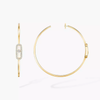 Move Uno hoop earrings, large model