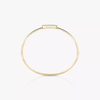 Move Uno Pavé Flex Bangle MM Yellow Gold Diamond Bracelet