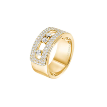 Move Noa LM Pavé Yellow Gold Diamond Ring