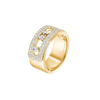 Bague pavée Move Noa GM Bague Diamant Or Jaune