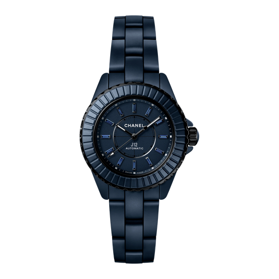 J12 Bleu Watch Caliber 12.2, 33 mm